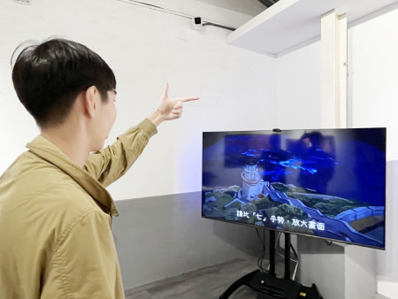 曹松清個展《島嶼‧藍眼淚》於桃園中原文創園區精彩開展,展期至2025年1月5日。(圖:中原文創園區)
