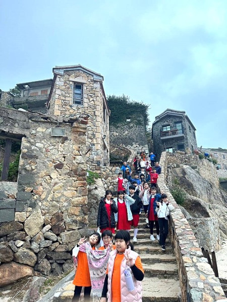 傳遞音樂之美,新北秀山國小馬祖校際交流。(圖與文:曹重偉、秀山國小)
