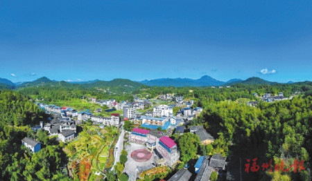 石牌村全貌。