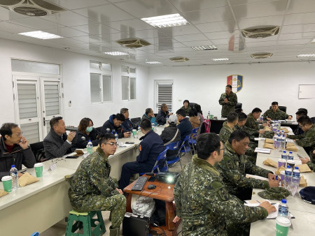 　馬防部25日召開「塘岐靶場噪音改善規劃說明會」，邀地方各界首長民代與會。（圖／文：陳鵬雄）
