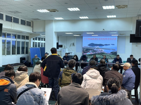 　北竿鄉公所召開北竿機場擴建相關產業配套措施座談會。（圖／文：陳鵬雄）