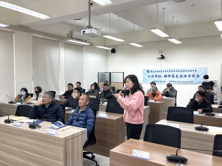 　海大3日在馬祖校區舉辦「深耕三漁USR計畫馬祖場域夥伴交流座談會」。（圖／文：陳鵬雄）