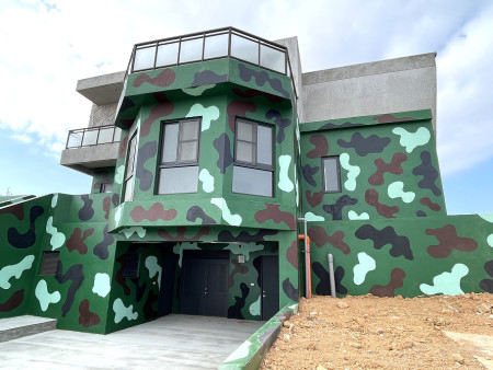 　坐擁無敵海景視野，北竿大澳山08據點整建工程完工。（圖／文：陳鵬雄）