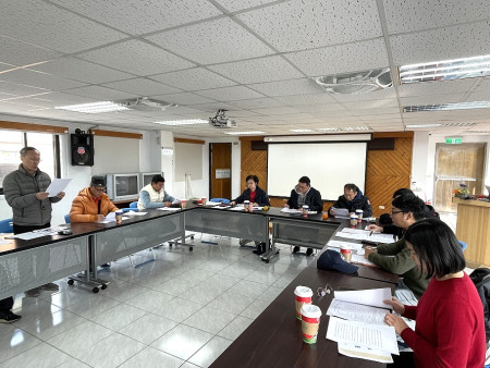 　民社處8日在北竿召開殯葬火化相關設施會議。（圖／文：陳鵬雄）