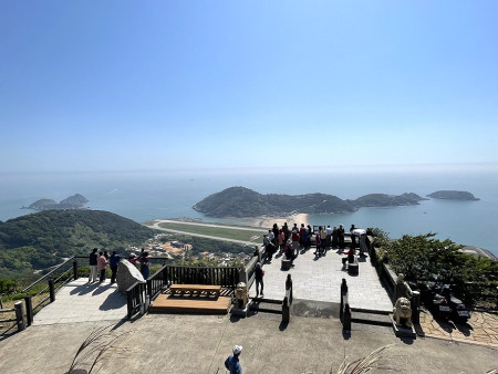 　登高望遠。（圖／文：陳鵬雄）