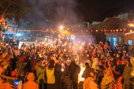 2025年馬祖擺暝文化祭2月9日十二暝登場,歡迎國人元宵期間到馬祖走走。(圖:縣府文化處)