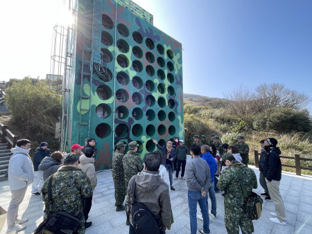 　立委陳雪生國會辦公室邀集相關單位現勘芹壁播音站景區優化。（圖／文：陳鵬雄）