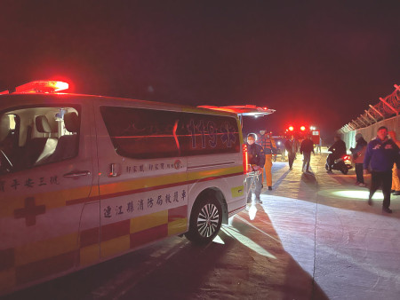 　北竿馬鼻灣海域7日傍晚驚傳釣客落海身亡意外。（圖／文：陳鵬雄）
