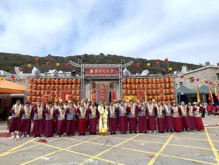 114年閩東節慶馬祖擺暝文化祭10日上午舉辦隆重祭祀大典。（圖／文：陳鵬雄）
