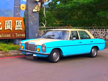 蔣經國總統座車(上圖)等古骨車今晚將隨著新臺馬輪前來馬祖,明後兩天將在馬祖國家風景管理處舉辦活動。(圖:李世昌提供)
