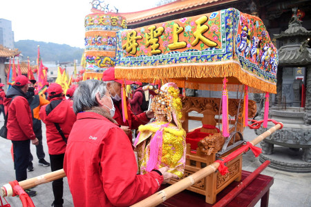 　馬祖境天后宮2025閩東媽祖信仰民俗文化之旅25日上午啟航。（圖／文：曹重偉）