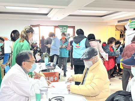 今年社區整合式篩檢南竿場8日圓滿結束,南竿共1926人完成健檢。(圖/文:馮紹夫)