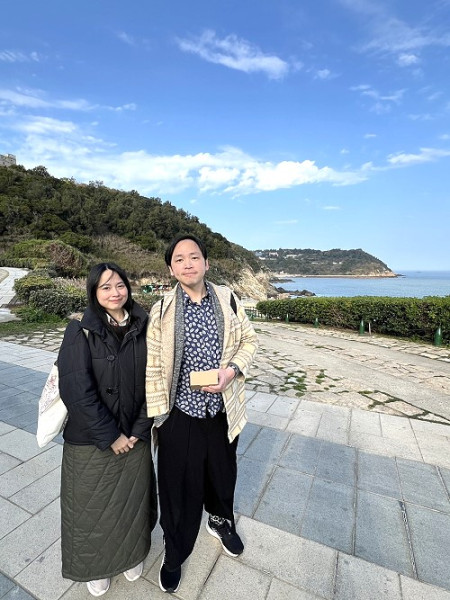 國際知名口琴音樂家李讓現身馬祖駐村創作,未來將作品收錄專輯並在更多舞台上演出。(圖/文:馮紹夫)