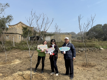 連江縣114年植樹節　種下綠意與希望。（圖：馮紹夫、蔡夢玲）