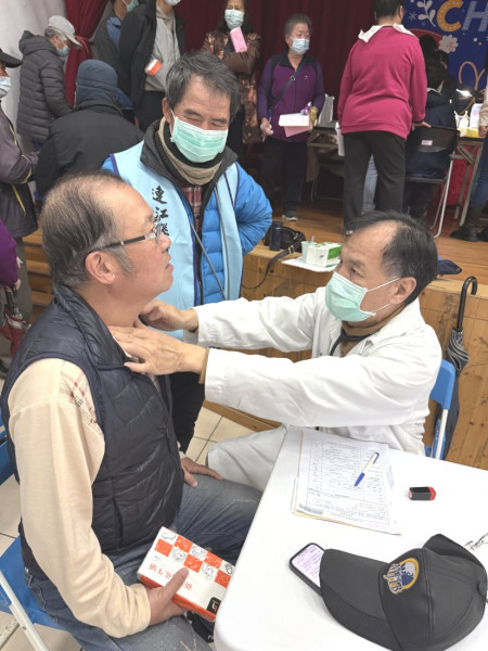 今年度社區整合式健康篩檢東莒場15日順利完成,總計138位鄉親前往受檢。(圖/文:蔡夢玲)