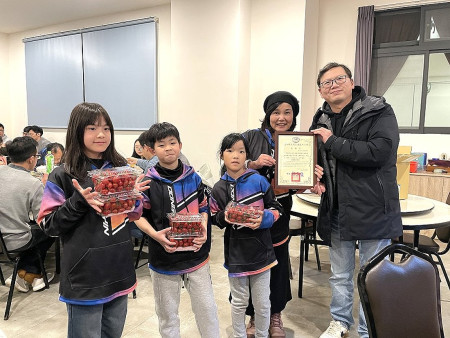 島嶼連結更緊密!仁愛國小、東引國小四至六年級學生抵達東莒進行跨島交流之旅。(圖/文:蔡夢玲)