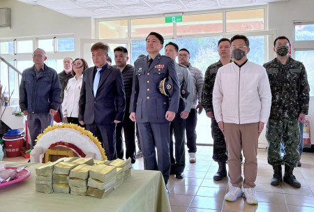 　東引地區114年春祭祭典，軍民齊表達對先人英靈的感念與崇高敬意。（圖︰東引鄉公所）