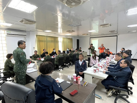 馬防部召開塘岐靶場遷移進度說明會