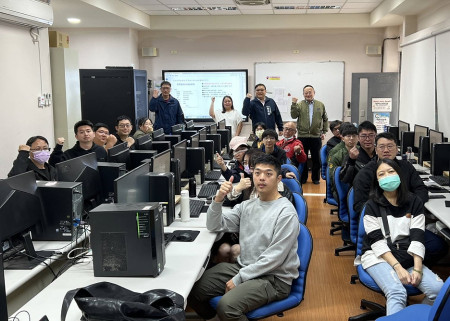 汛期前提升災情掌握,消防局辦理防災資訊系統教育訓練。(圖:連江縣消防局)