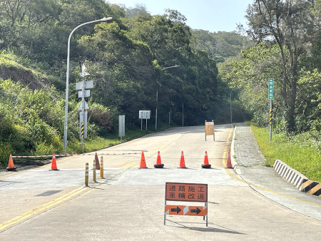 　環島東路即起全面封閉，橋仔往塘岐需繞行環島北路及北竿大道。（圖／文：陳鵬雄）