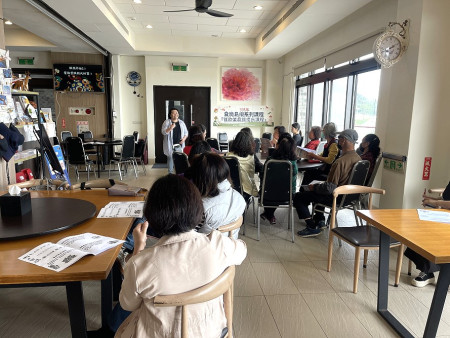 餐飲業品質提升課程-西莒場21日在山海一家會館舉行,希望業者提升餐飲服務品質,營造友善的環境。(圖/文:宋幸儒)
