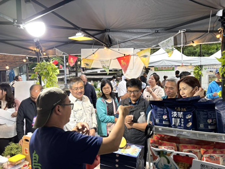 2025農村再生成果展台北開展,連江縣以「農村百味X百WAY」主題展現島嶼農村風采。(圖:產發處)