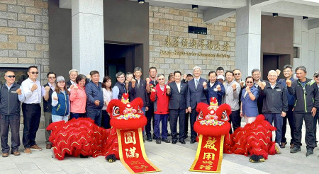 東莒猛澳港務大樓正式啟用。(圖/文:蔡夢玲)