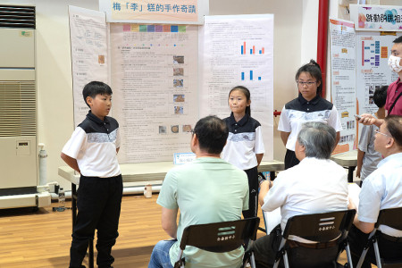 縣內科展評選 學子展現科研與創新力。(圖:教育處)