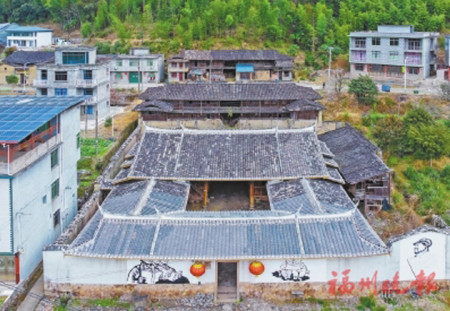 嶺頭村42號歷史建築重獲新生。