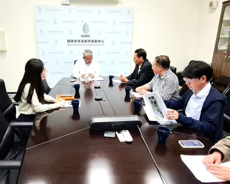 落實居住正義,縣長王忠銘爭取東引、莒光社會住宅,19日拜會住都中心董事長花敬群。(圖:縣府)
