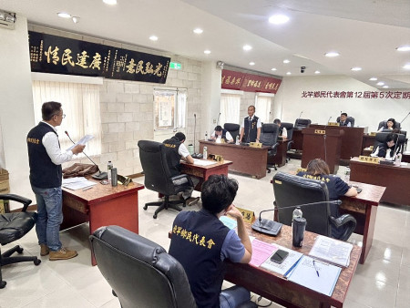 北竿鄉代會第12屆第5次定期會28日展開鄉政總質詢議程,鄉代齊聲為鄉親權益發聲。(圖:特約記者曹重偉)