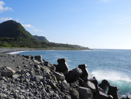 金樽港山海，海岸山脈，太平洋