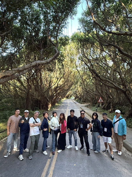 高雄市旅行商業同業公會6日搭乘高馬航線,組團到馬祖觀光踩線。(圖:高雄市旅行商業同業公會)