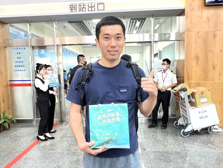 　有朋自遠方來，日籍鈴木諒的高馬首航之旅。（圖／文：馮紹夫）