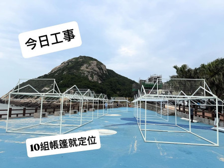 114年北竿海洋文化之旅系列活動之馬鼻灣假日市集20日開賣。(圖:龍福山莊)