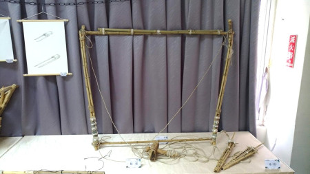 竹窗模型。