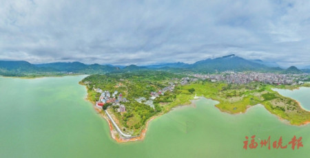 香山村俯瞰。