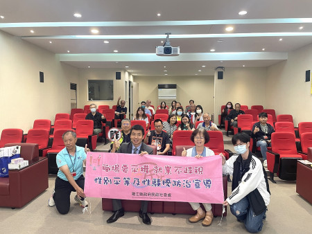 　蔡檢察官透過實例分享帶來精彩充實的講座內容。（圖／文：江奉軒）