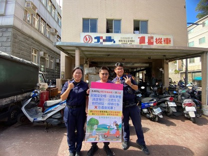 隨著暑期觀光旅遊旺季到來,連江縣警察局同步加強交通安全宣導及稽查。(圖:警察局)