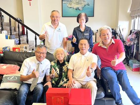 福澳駱雪嬌92歲生日　縣長溫馨祝賀福壽安康