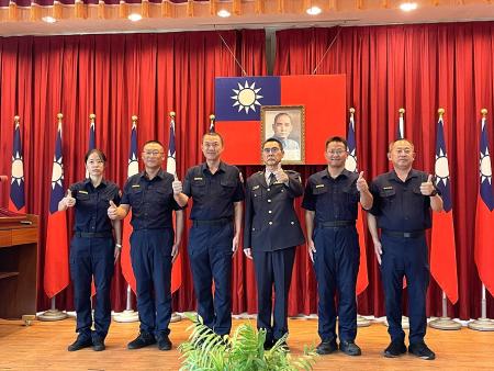 由局長親自主持5位新任所長布達典禮，場面十分隆重。（圖／文：江奉軒）