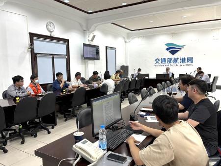 航港局核准臺馬之星復航許可,海象轉好後即可開航。(圖:交旅局)
