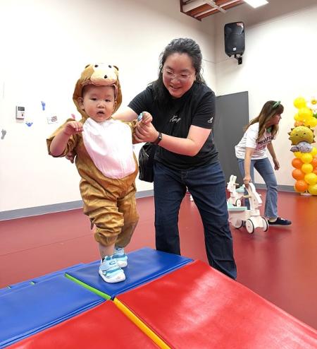 人生初啟航!南竿公托畢典溫馨登場。(圖與文:王致潔)