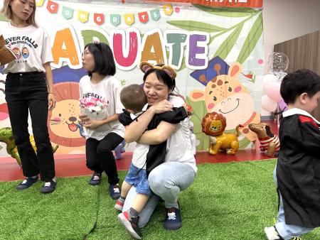 人生初啟航!南竿公托畢典溫馨登場。(圖與文:王致潔)