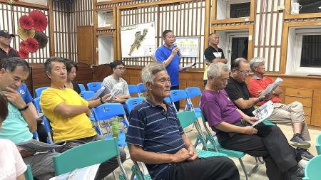「青帆碼頭區南防波堤延長工程」暨「猛澳碼頭區客運浮動碼頭新建工程」施工前說明會28日舉行,希望透過與鄉親的交流收集意見,調整工程不足之處。(圖/文:宋幸儒)