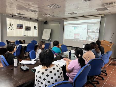 縣府民社處與桃市府婦幼發展局日前透過視訊會議,就兩縣市多項婦幼福利業務進行交流與合作提案。(圖:縣府民社處)