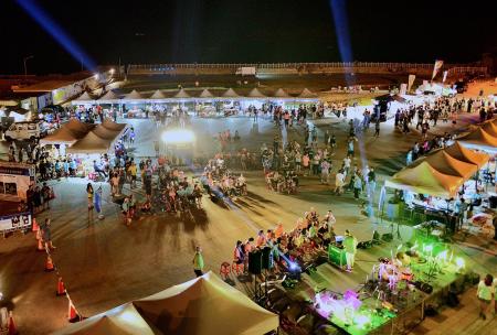 東引選手之夜，音樂、美食、驚喜齊聚，陸軍軍樂隊跨海助陣，為活動增添更多歡樂與期待。（圖／文：陳其敏）