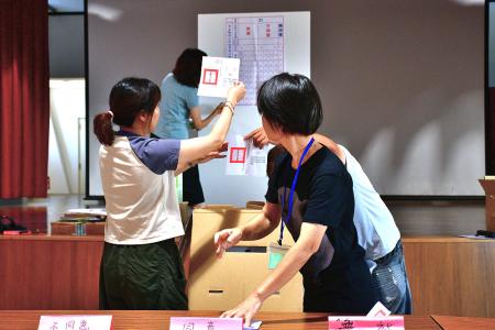 東引鄉投開票平和落幕，核三重啟獲高比例支持。（圖／文：陳其敏）