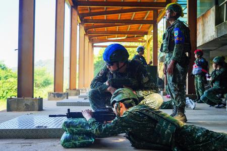 Ｔ91步槍實彈射擊