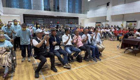 樂齡舞蹈賽熱力登場 長者舞動健康人生。(圖與文:王致潔)